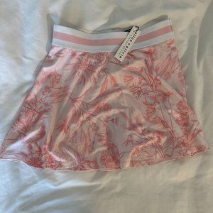 Alice + Olivia Blaise Floral Jersey Mini Skirt